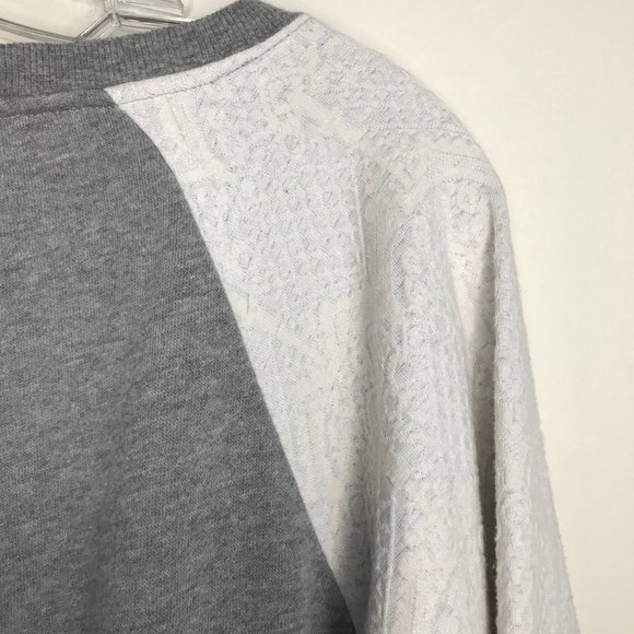 Roxy Sweatshirt with Jacquard Sleeves Sz L - Picture 5 of 10